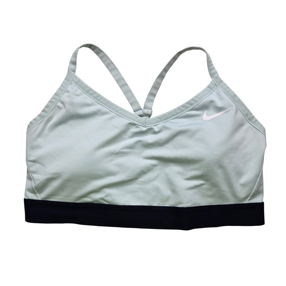 Nike Indy Light Support Strappy Sports Bra Blue Navy Womens 1X - Picture 1 of 8